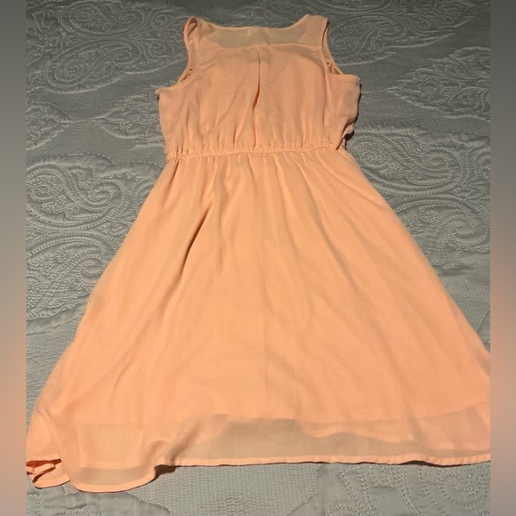 Maurices Orange Sleeveless Scoop Neck Mini Sundress - Picture 3 of 9